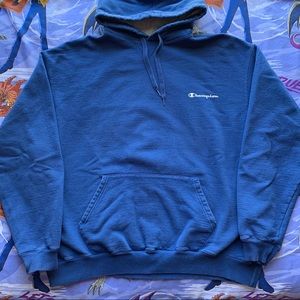 Vintage 00s Champion Spellout Hoodie